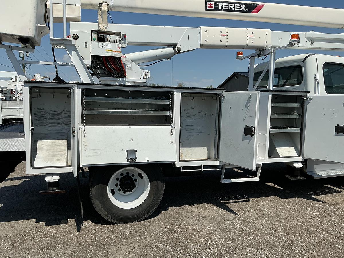 Used 2017 Freightliner M2 106 4x4 (Converted to 4x2) Terex HiRanger 5TC-55-MH Bucket Truck