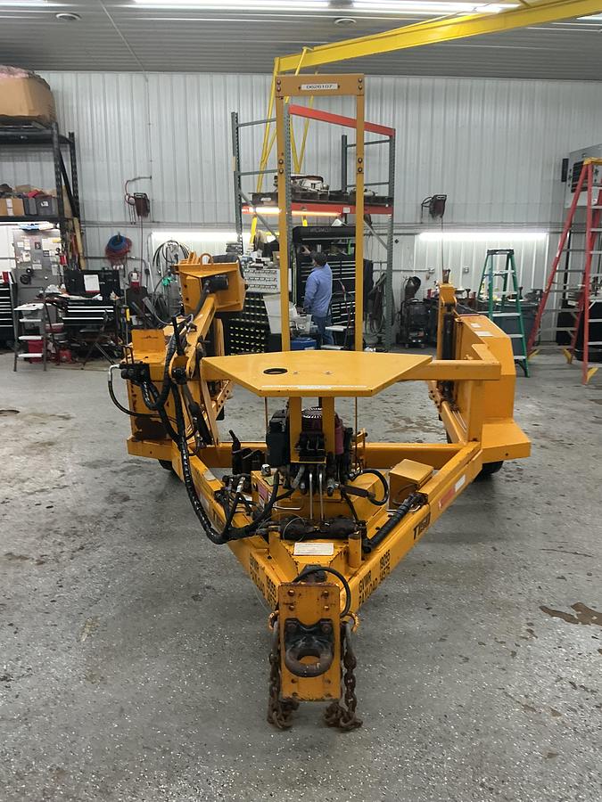 Used 2002 Hogg & Davis T150 Underground Reel Carrier Dolly