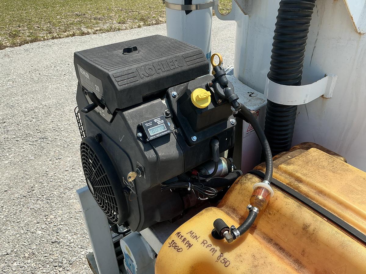 Used 2007 Wachs Trav-L-Vac 300 Portable Vacuum Utility Trailer