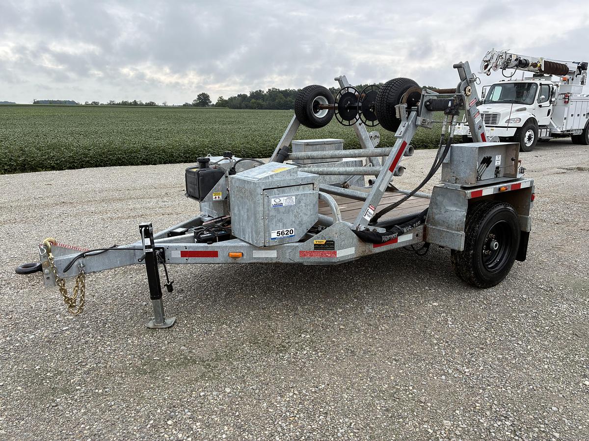 Used 2022 Larson LCT-5620 Cable Reel Trailer