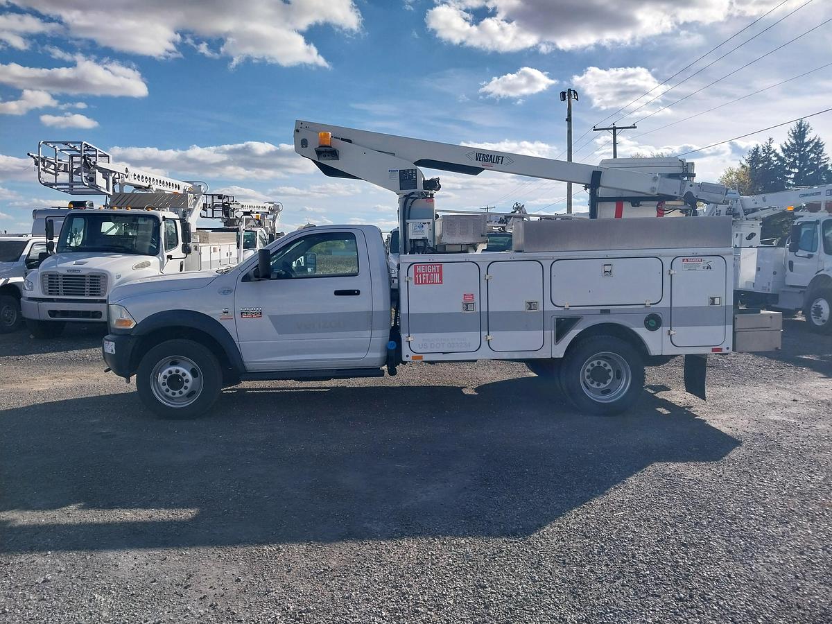 Used 2012 Dodge Ram 4500 Versalift TEL-29 Bucket Truck