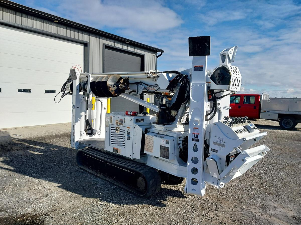 Used 2018 Altec DB41 Backyard Digger Derrick 2017 Brooks Brothers Trailer