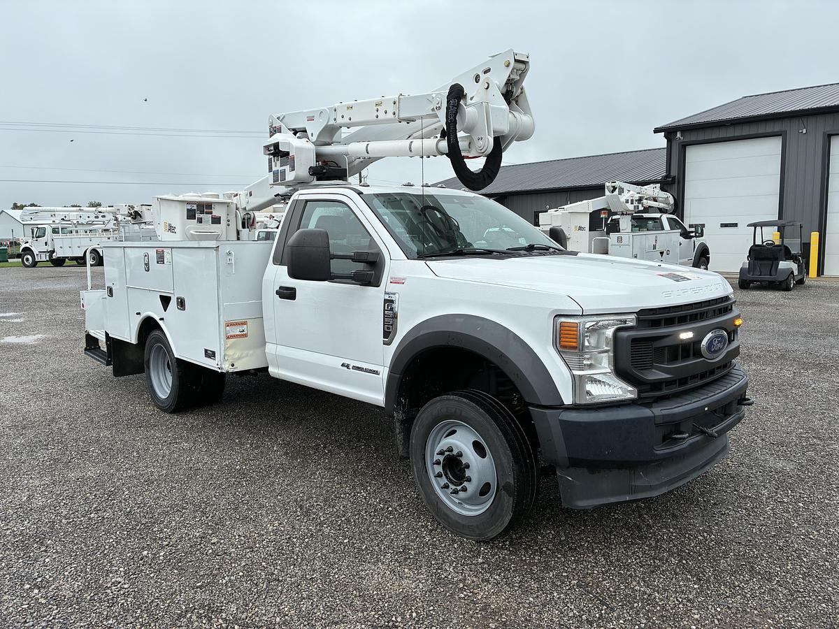 Used 2021 Ford F550 4X4 Altec AT40G Bucket Truck