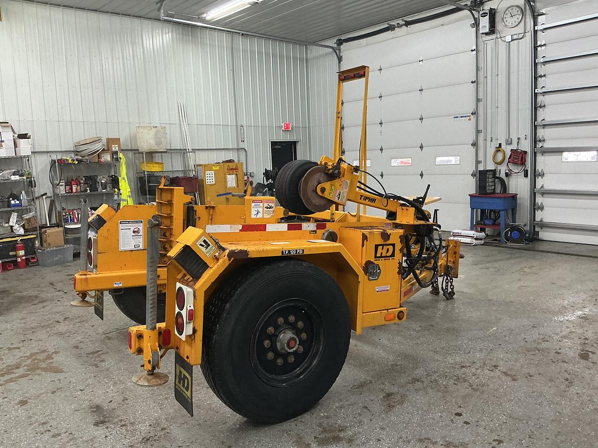 Used 2002 Hogg & Davis T150 Underground Reel Carrier Dolly
