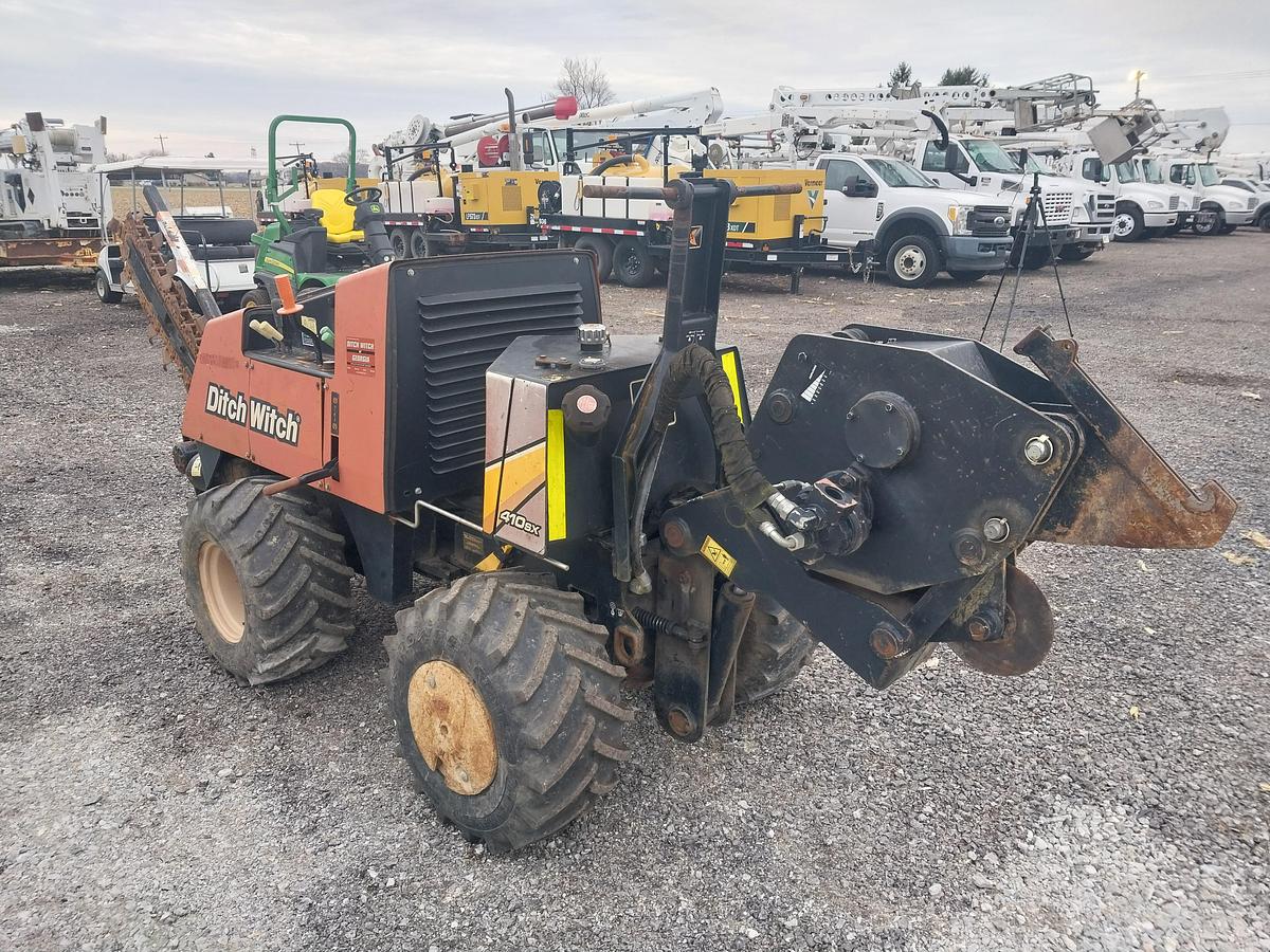 Used 2015 Ditch Witch 410SX Mini Trencher Plow