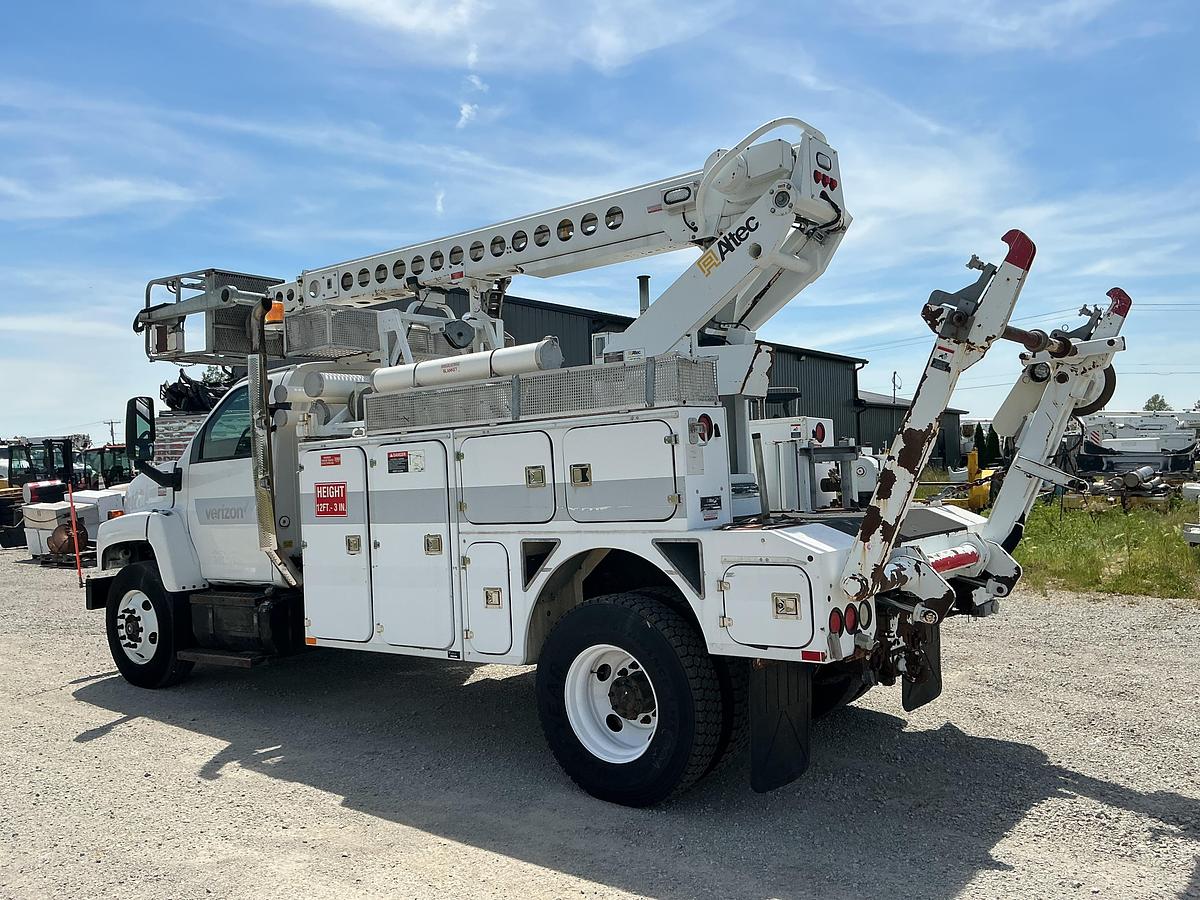 Used 2009 GMC C8500 Altec AT40C Cable Placer Utility Truck