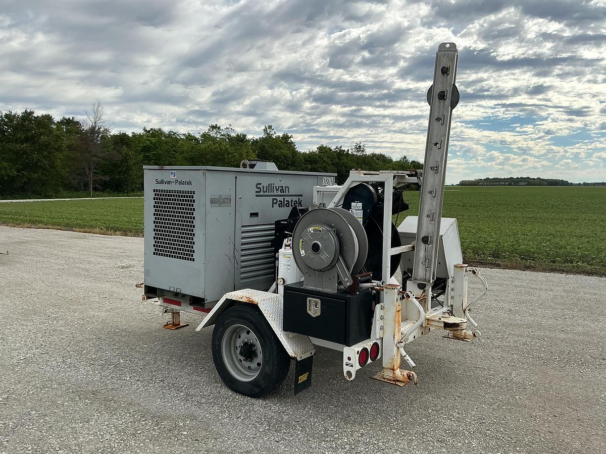 Used 2018 TSE UP70B Underground Cable Puller Utility Trailer