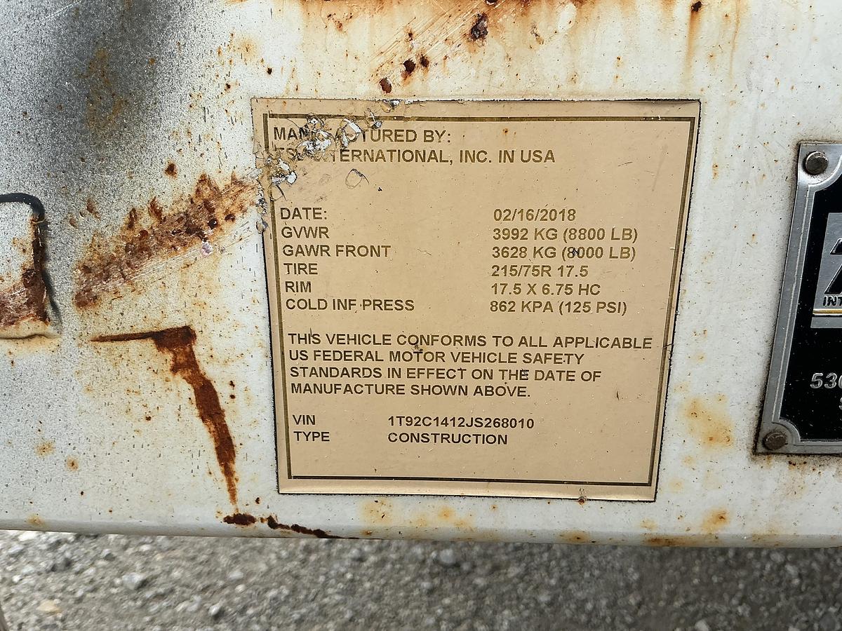 Used 2018 TSE UP70B Underground Cable Puller Utility Trailer