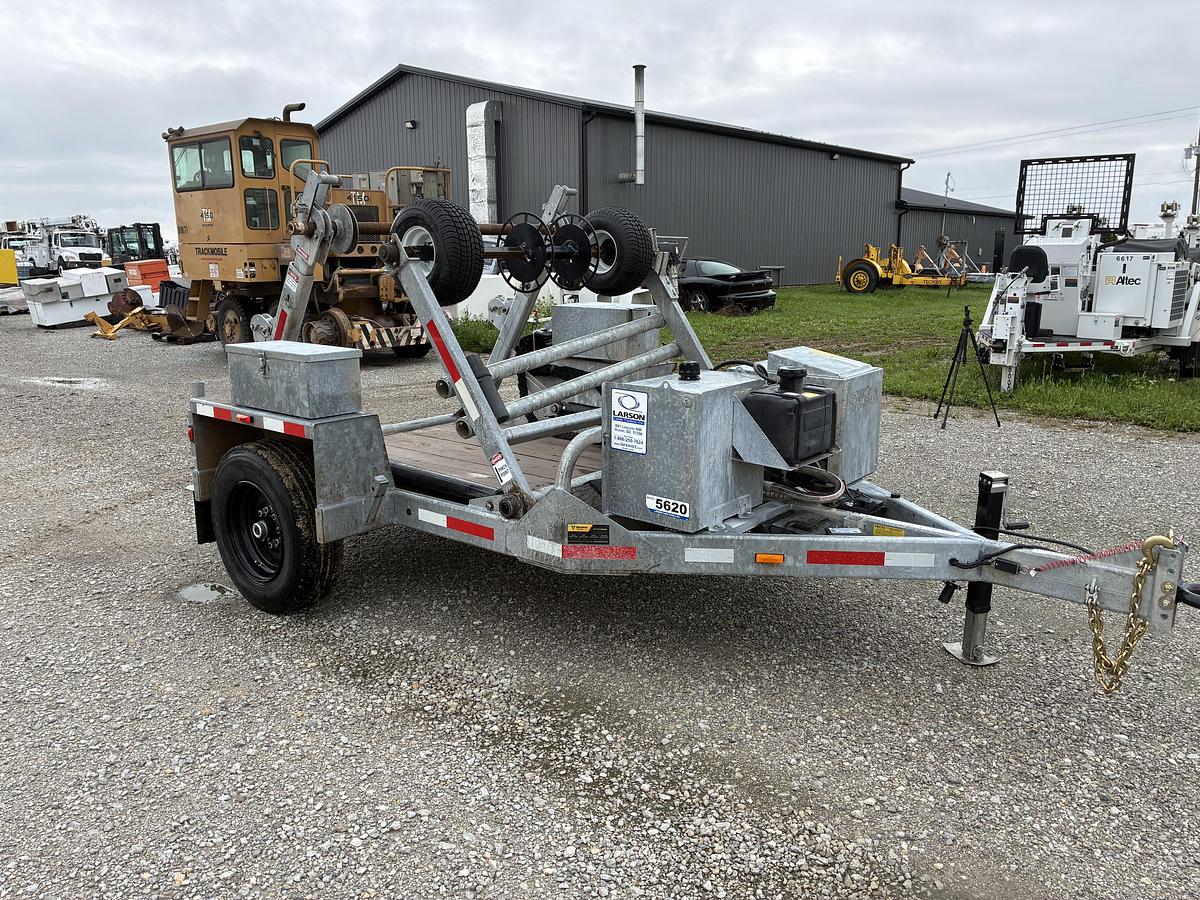 Used 2022 Larson LCT-5620 Cable Reel Trailer