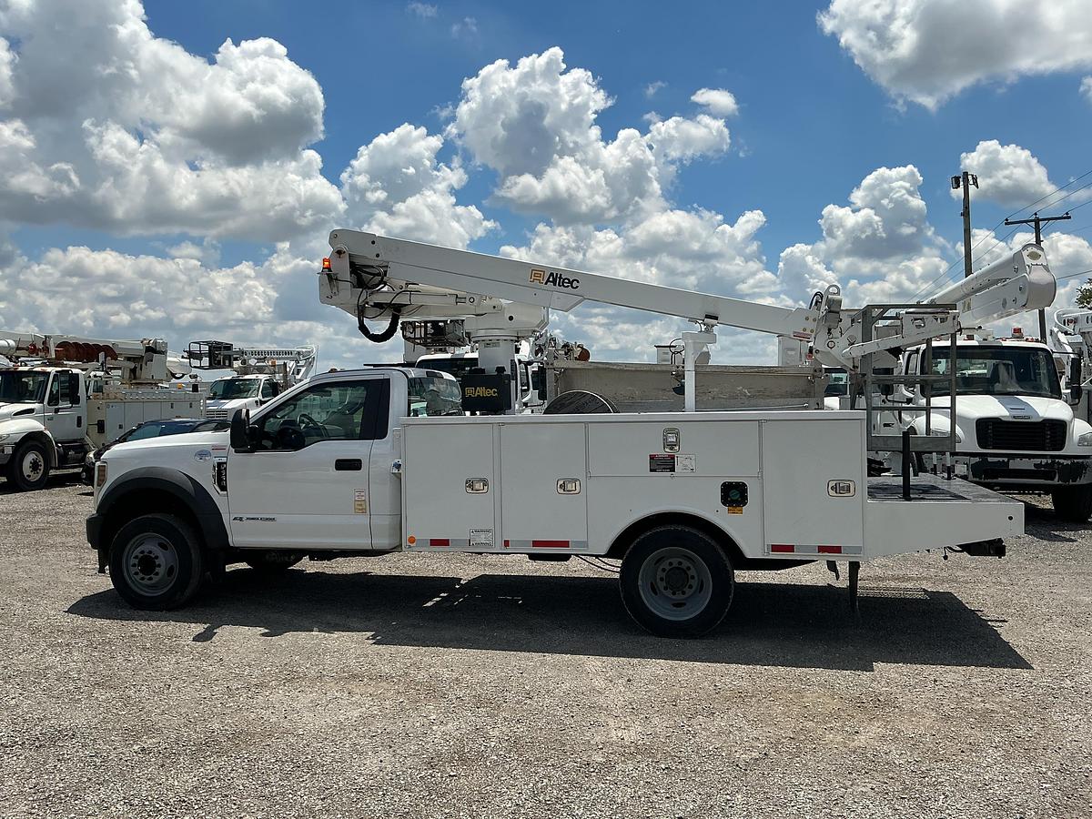Used 2018 Ford F550 Altec AT235P Cable Placer Utility Truck