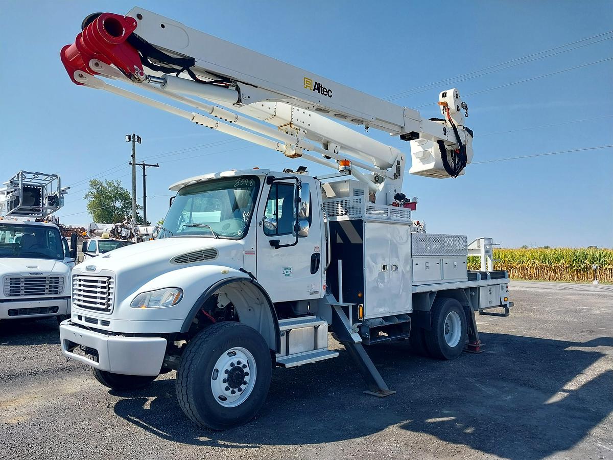 Used 2010 Freightliner M2 106 Utility Truck Altec TA60