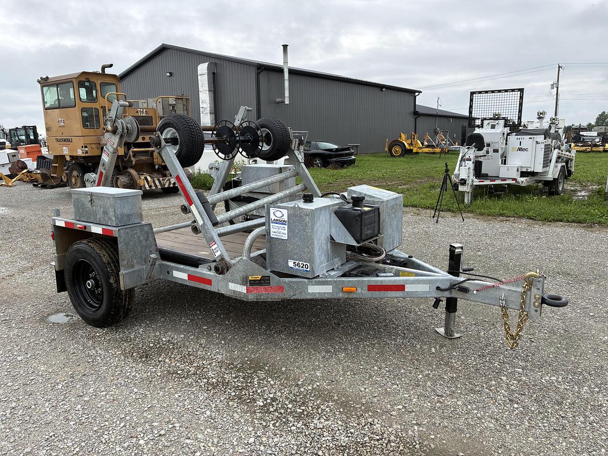 Used 2022 Larson LCT-5620 Cable Reel Trailer