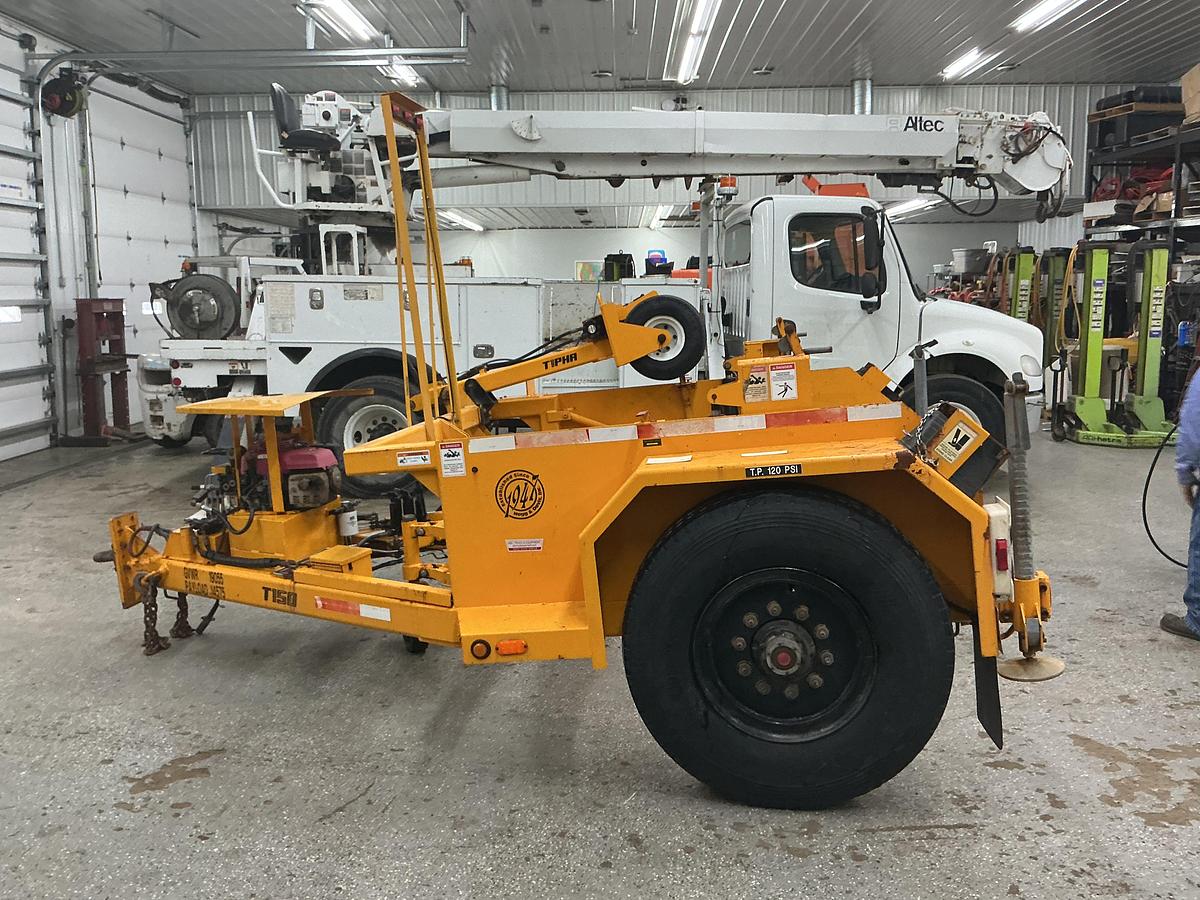 Used 2002 Hogg & Davis T150 Underground Reel Carrier Dolly