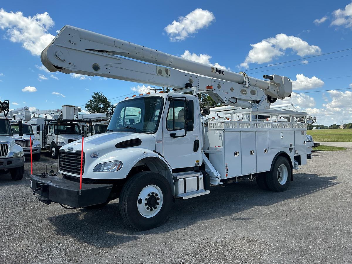 Used 2022 Freightliner M2 Altec AA55 Bucket Utility Truck
