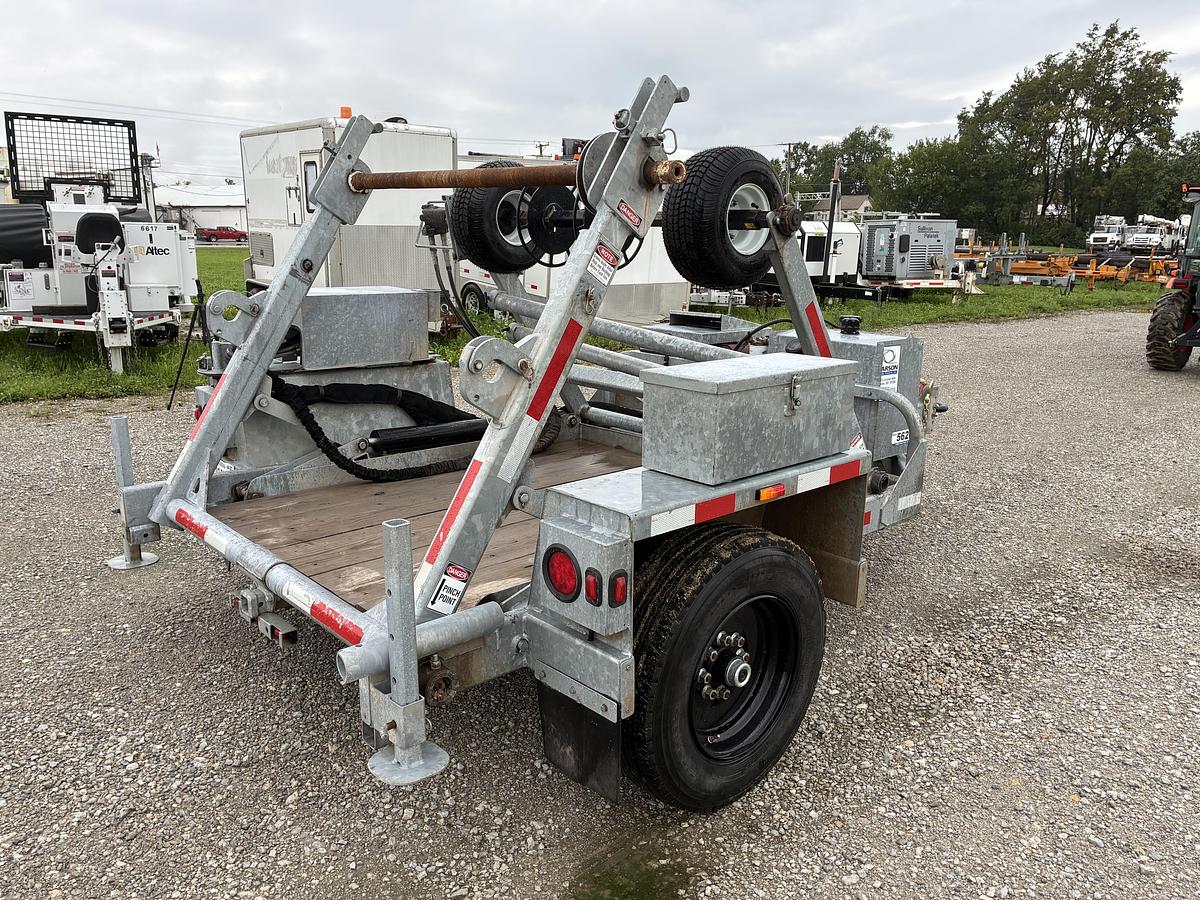 Used 2022 Larson LCT-5620 Cable Reel Trailer
