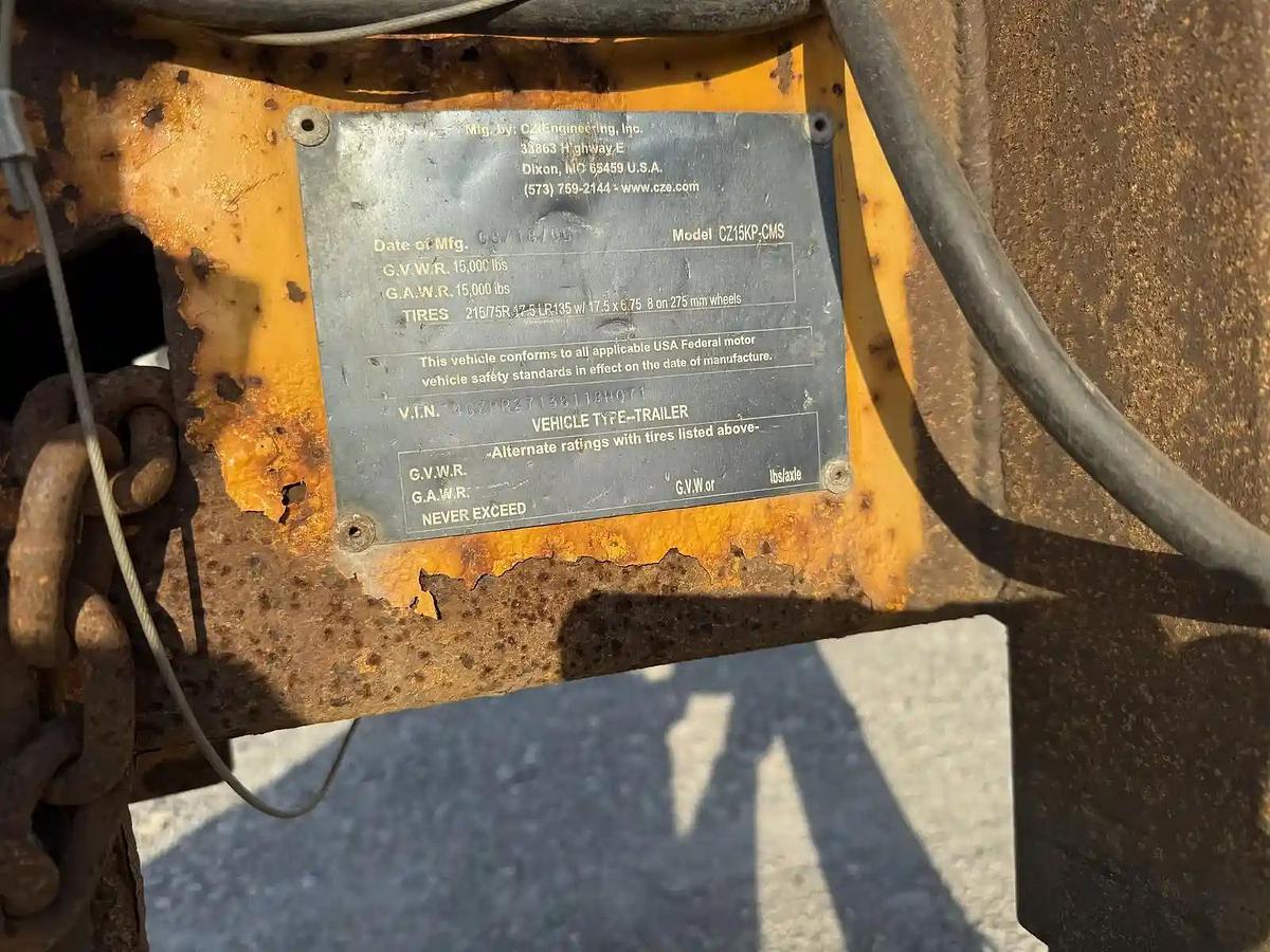 Used 2006 CZ Manufacturing CZ15KP Pole Trailer