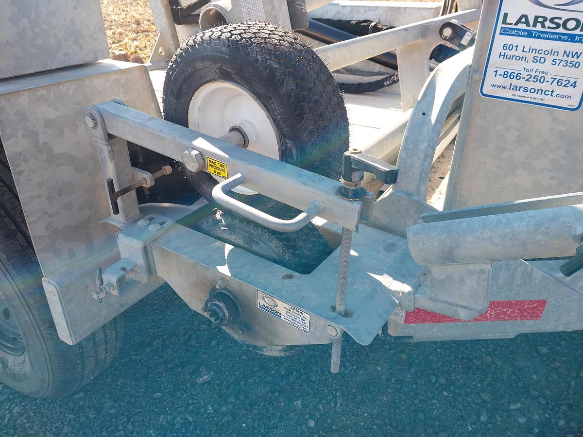 Used 2022 Larson LCT-7500 Cable Trailer