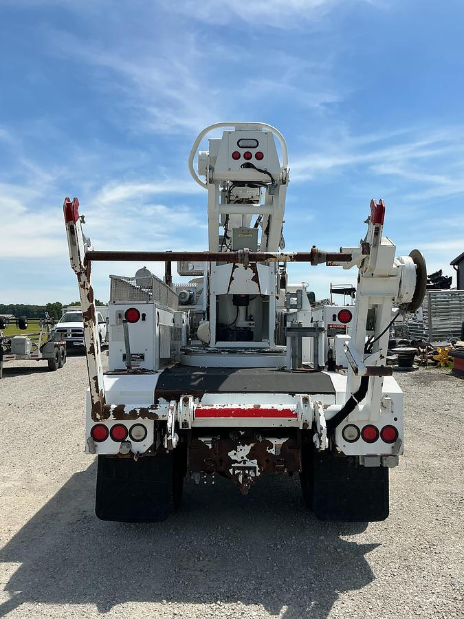 Used 2009 GMC C8500 Altec AT40C Cable Placer Utility Truck