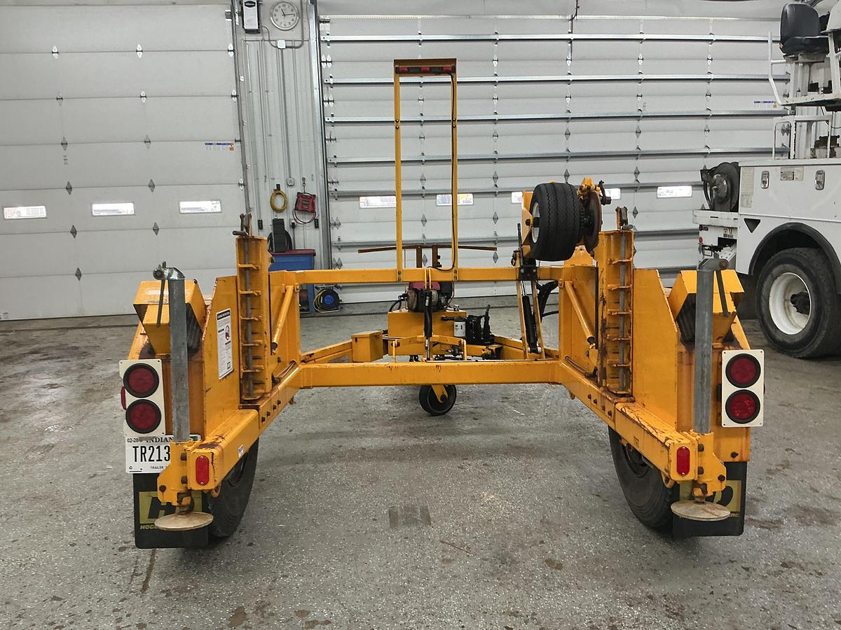 Used 2002 Hogg & Davis T150 Underground Reel Carrier Dolly