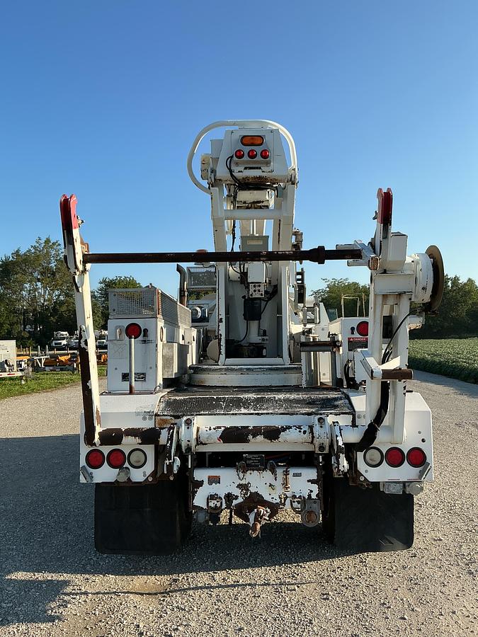 Used 2008 GMC C8500 Altec AT40P Cable Placer Utility Truck