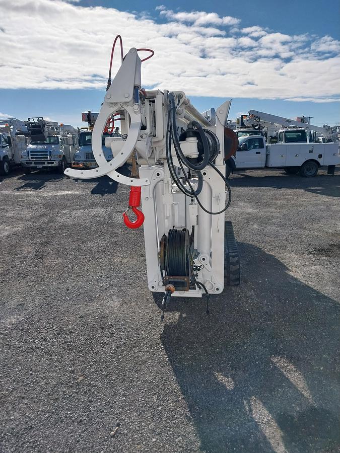 Used 2018 Altec DB41 Backyard Digger Derrick 2017 Brooks Brothers Trailer