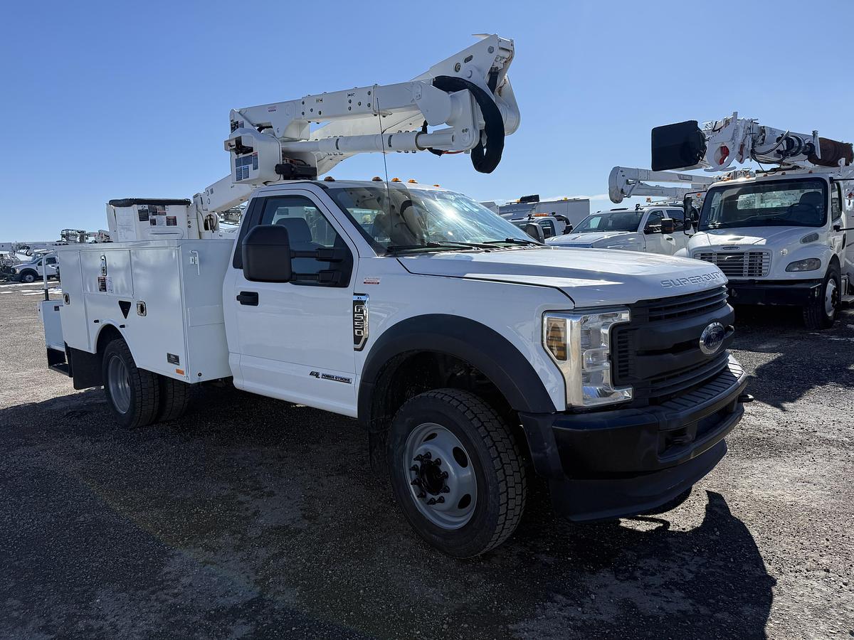 Used 2019 Ford F550 Altec AT40G Insulated Squirt Boom