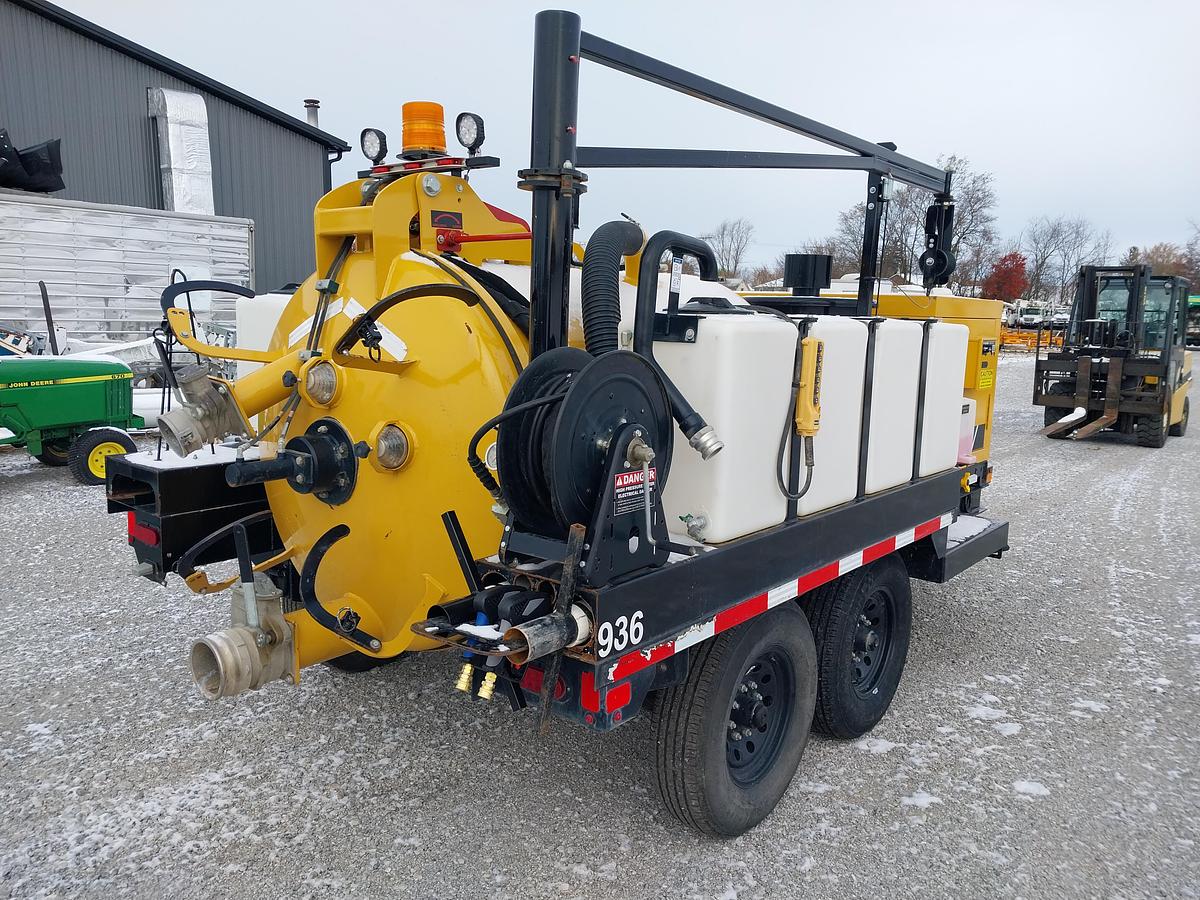 Used 2024 Vermeer LP573 XDT Vac Trailer - NEW WANDS & SUCTION HOSE