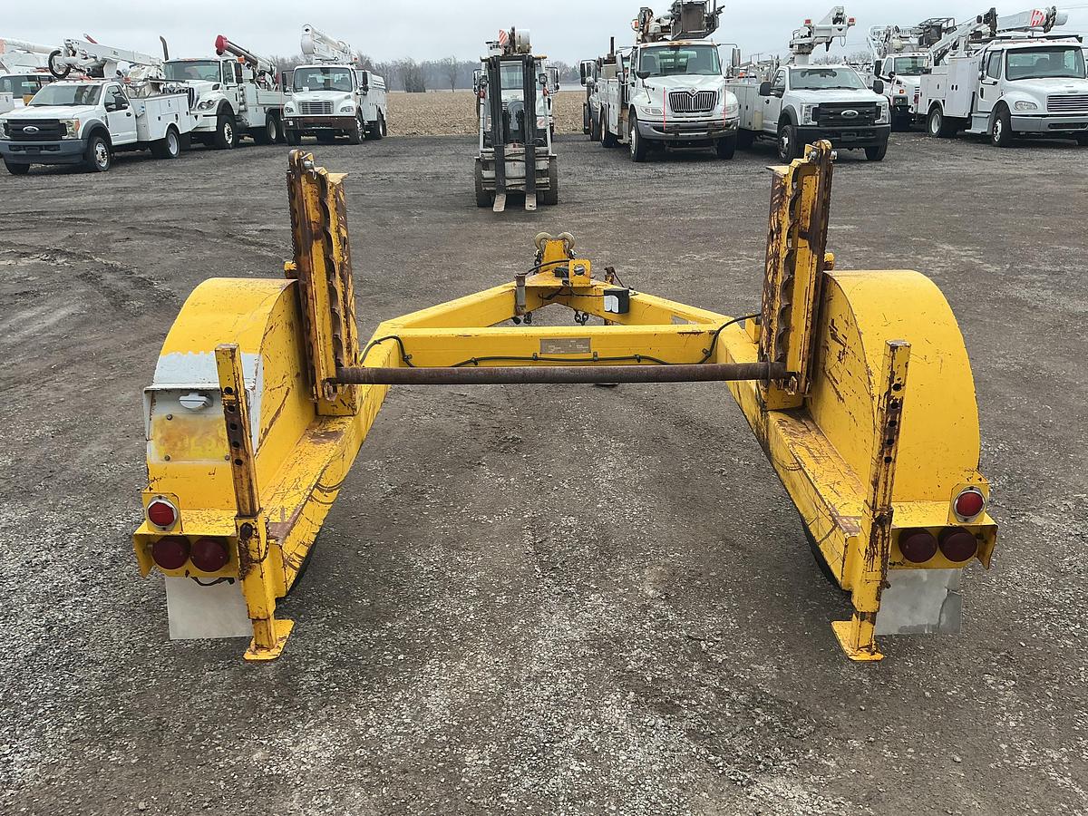 Used 1991 Truco Tech 10 Hydraulic Reel Trailer