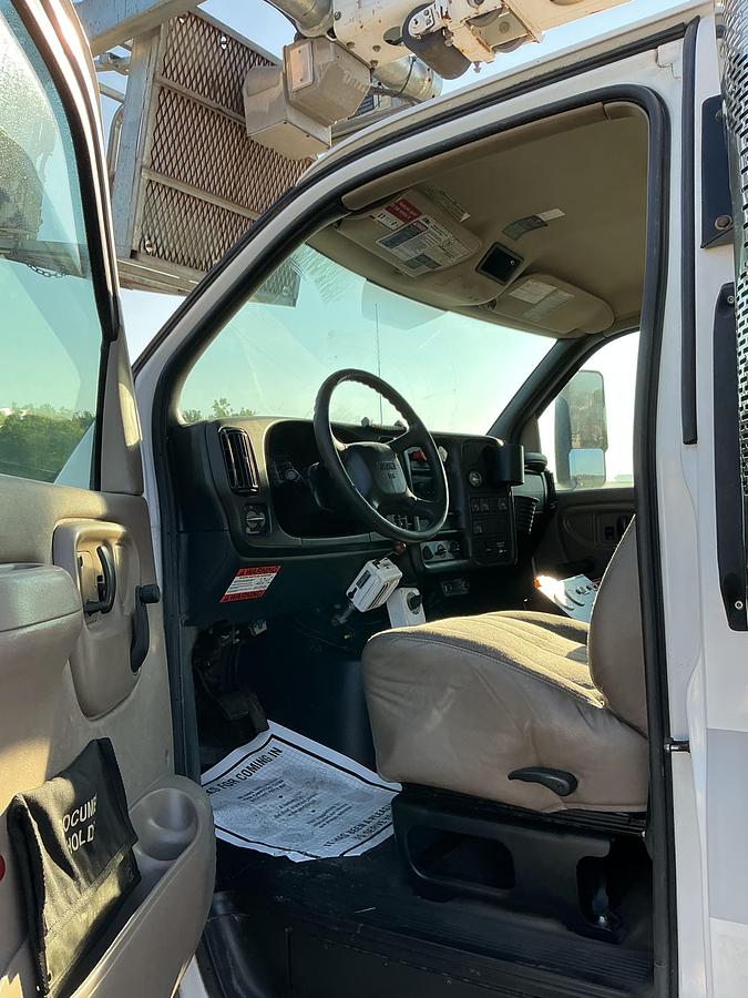 Used 2008 GMC C8500 Altec AT40P Cable Placer Utility Truck