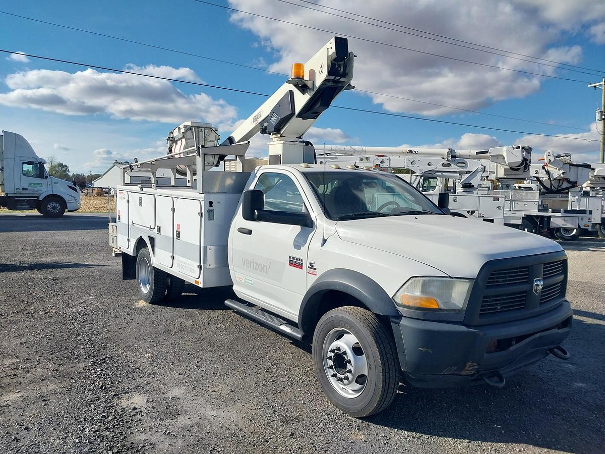Used 2012 Dodge Ram 4500 Versalift TEL-29 Bucket Truck