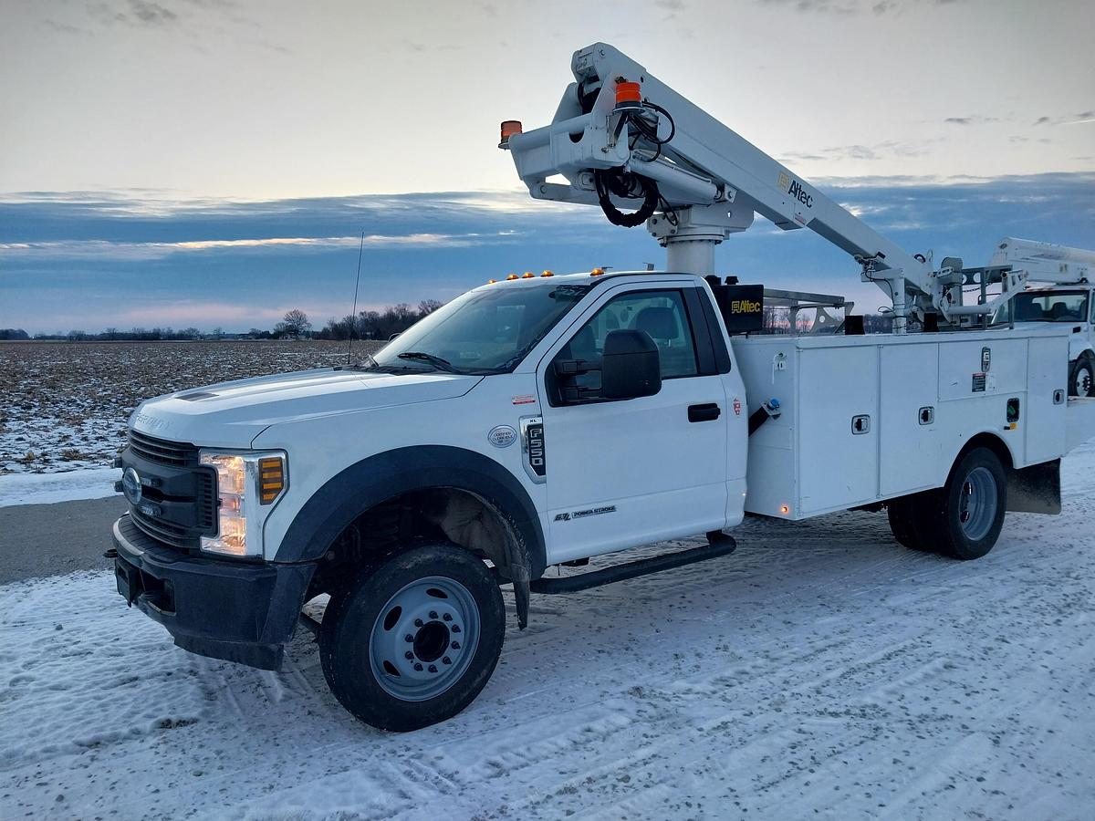 Used 2019 Ford F550 Altec AT235P