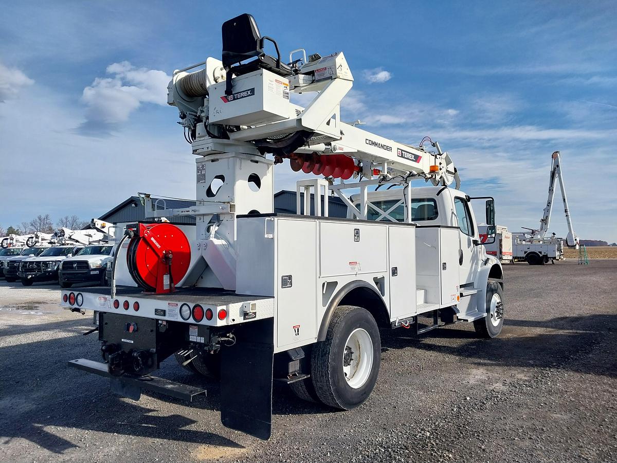 Used 2017 Freightliner M2 4x4 Terex C4047 Digger Derrick