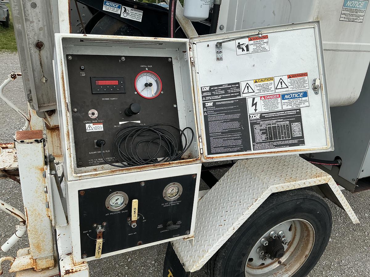 Used 2018 TSE UP70B Underground Cable Puller Utility Trailer
