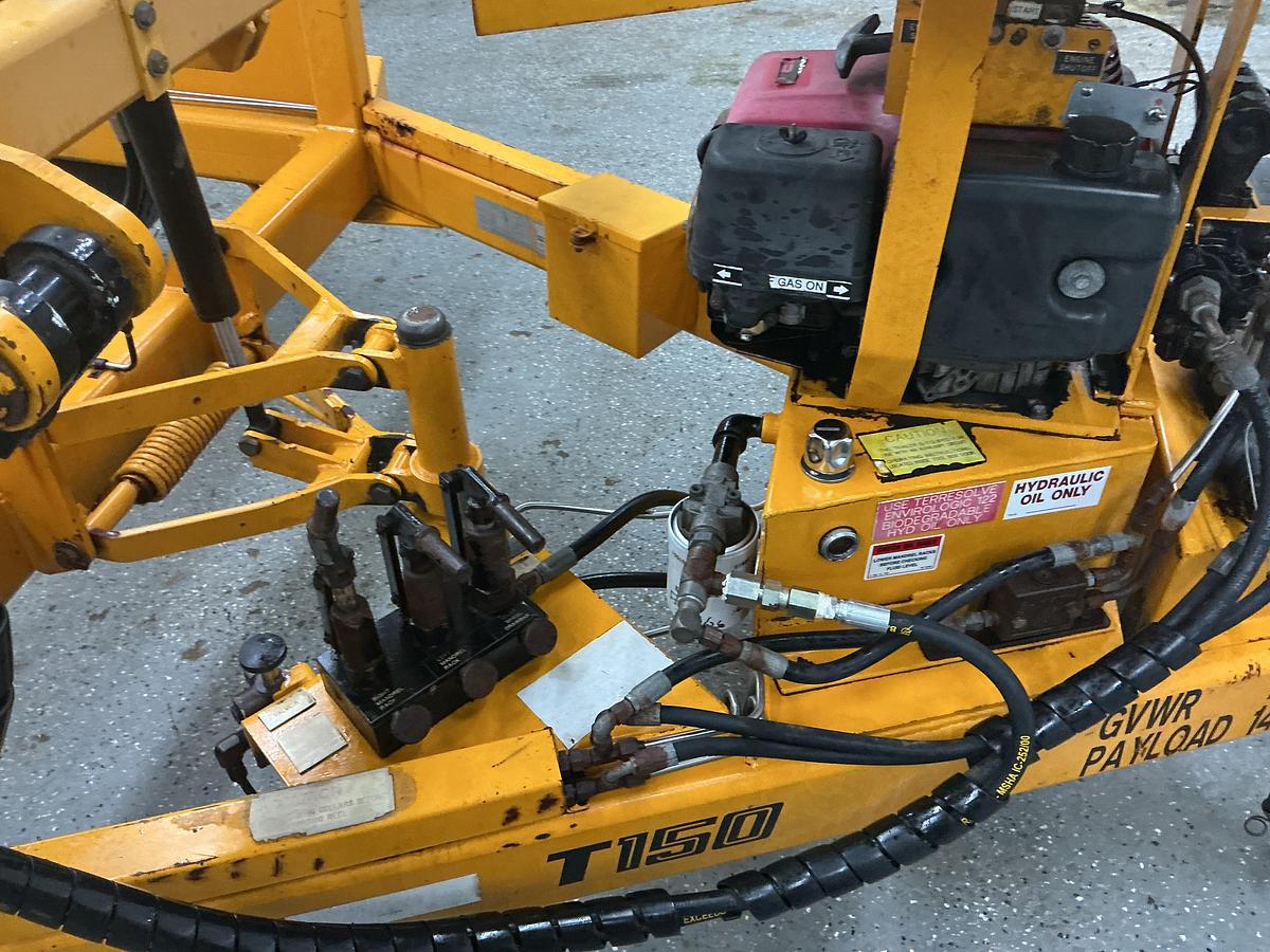 Used 2002 Hogg & Davis T150 Underground Reel Carrier Dolly