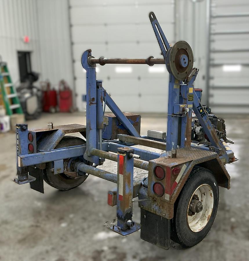 Used 1999 TSE Self-Loading Reel Carrier Trailer