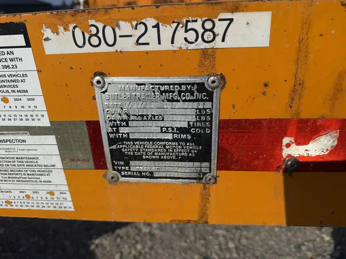 Used 2014 Butler BP-2080