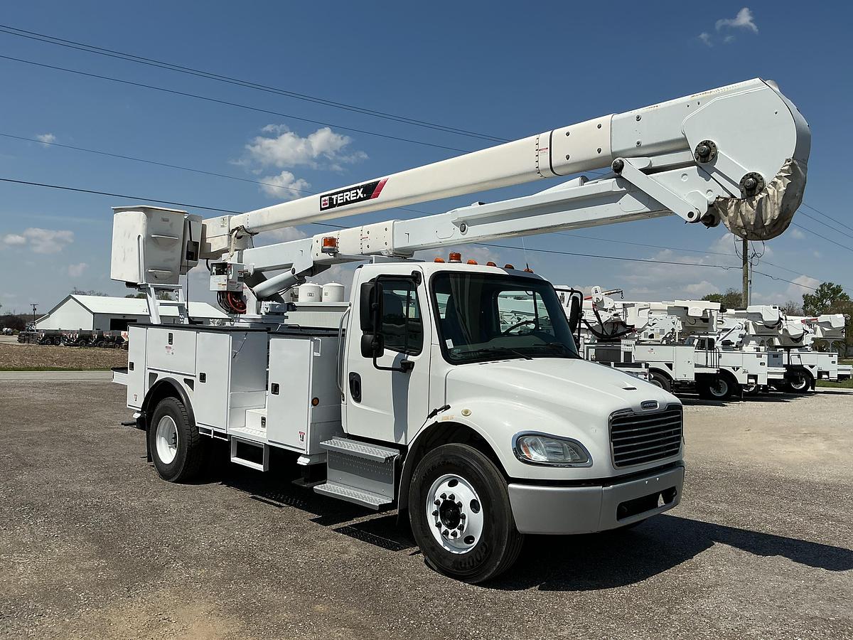 Used 2017 Freightliner M2 106 4x4 (Converted to 4x2) Terex HiRanger 5TC-55-MH Bucket Truck
