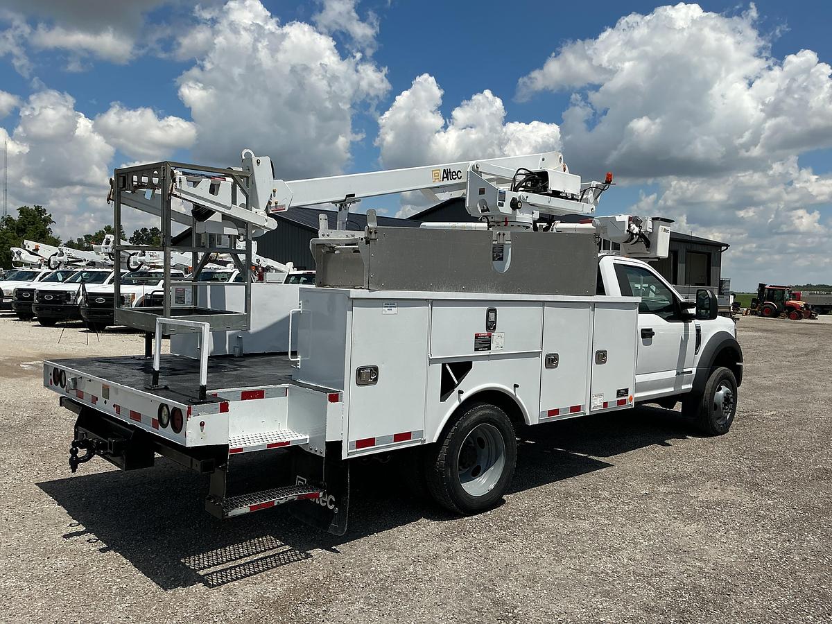 Used 2018 Ford F550 Altec AT235P Cable Placer Utility Truck