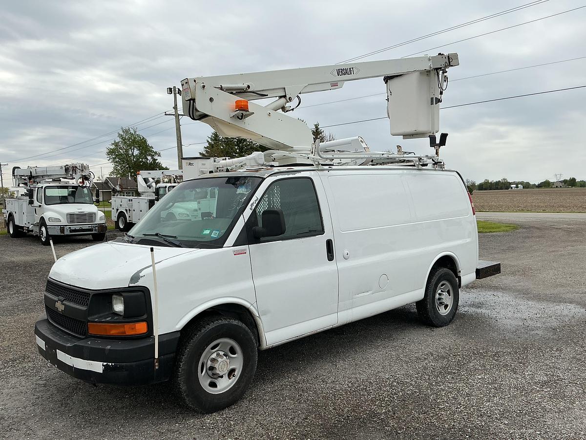 Used 2007 Chevy G3500 Versalift TEL-29 Bucket Van