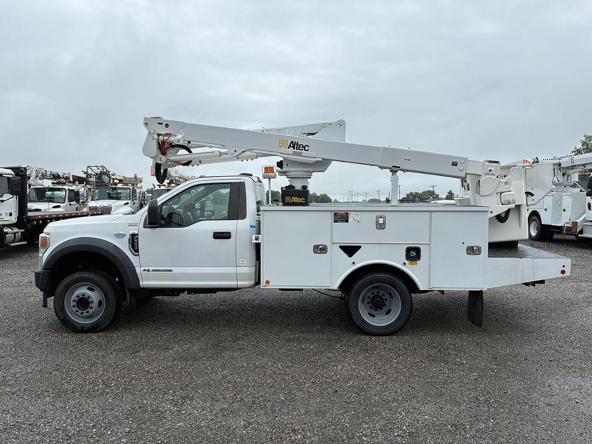 Used 2021 Ford F550 4X4 Altec AT40G Bucket Truck