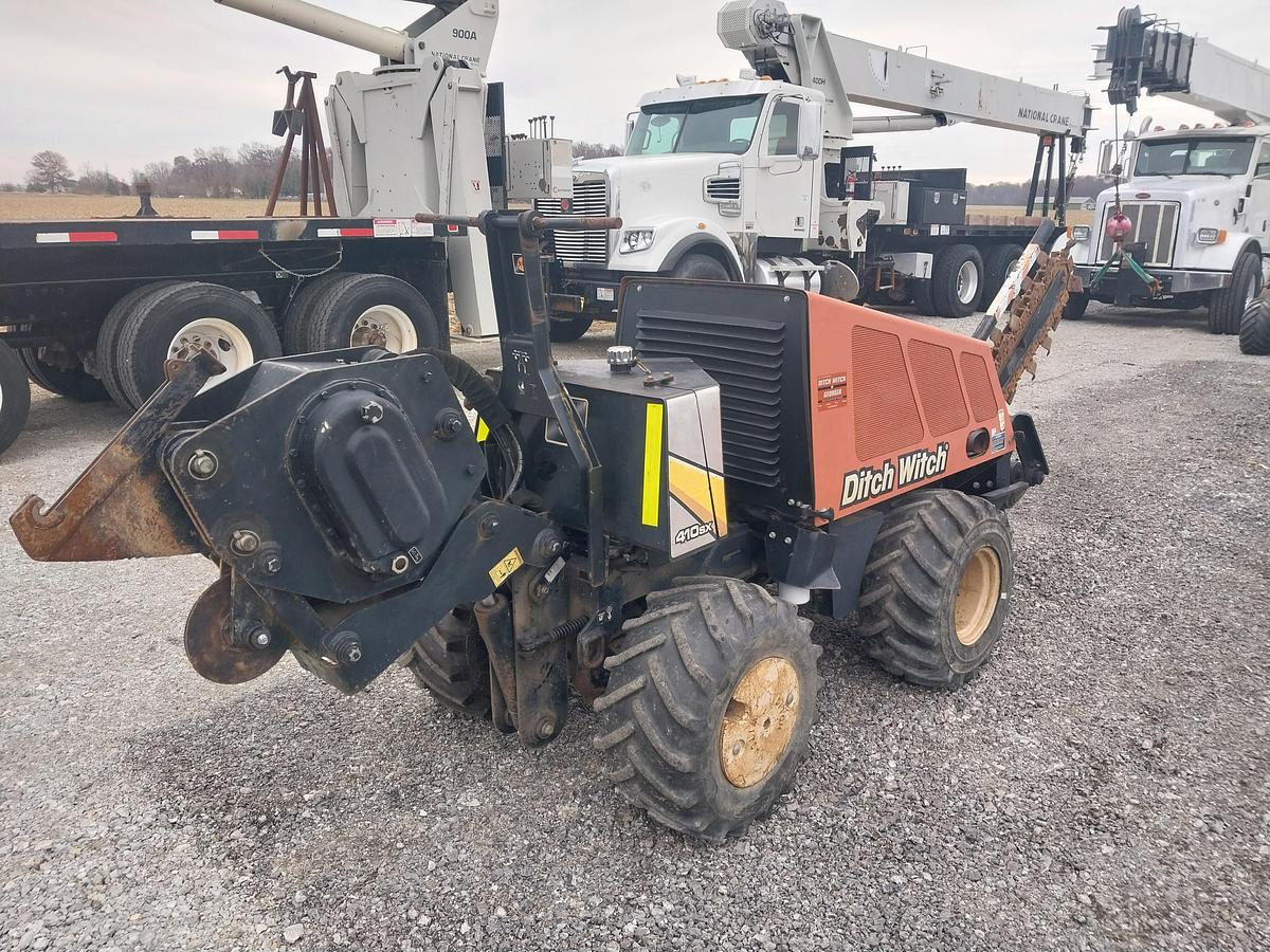 Used 2015 Ditch Witch 410SX Mini Trencher Plow