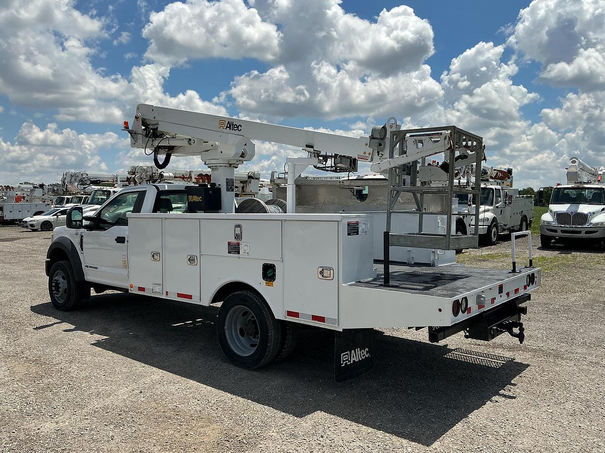Used 2018 Ford F550 Altec AT235P Cable Placer Utility Truck