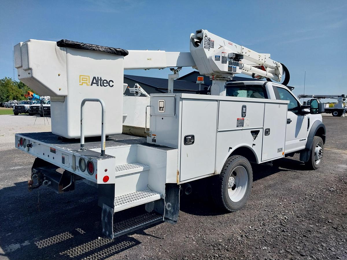 Used 2018 Ford F550, 6.7L Diesel, Altec AT40G
