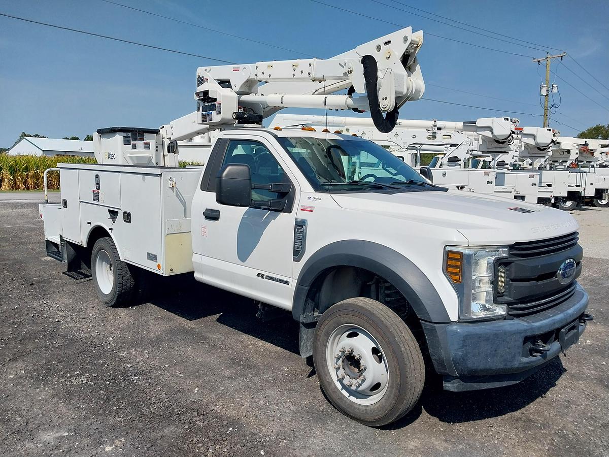 Used 2018 Ford F550, 6.7L Diesel, Altec AT40G