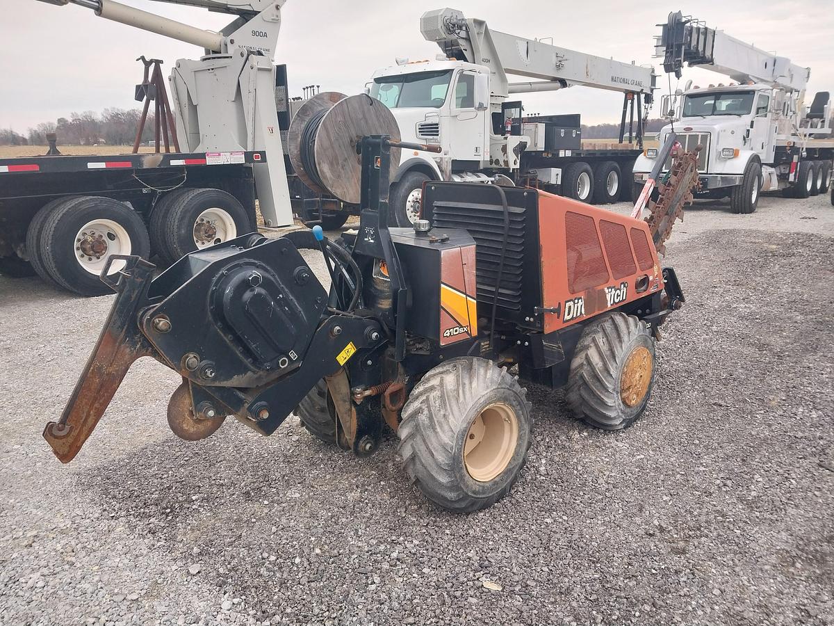 Used 2015 Ditch Witch 410SX Mini Trencher Plow