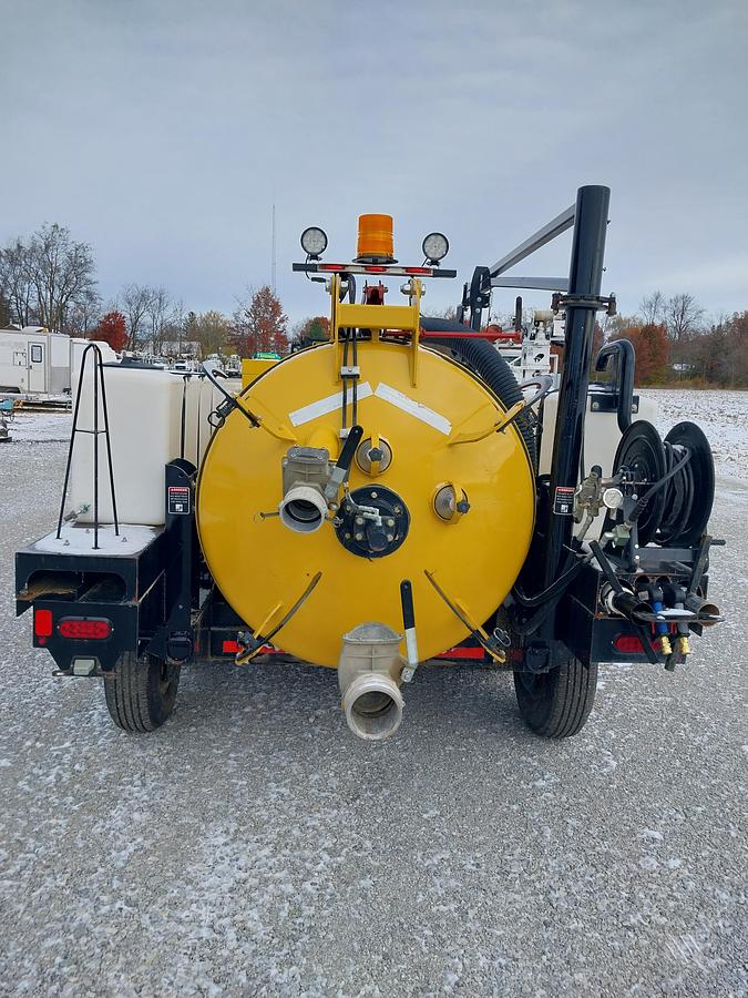 Used 2024 Vermeer LP573 XDT Vac Trailer - NEW WANDS & SUCTION HOSE