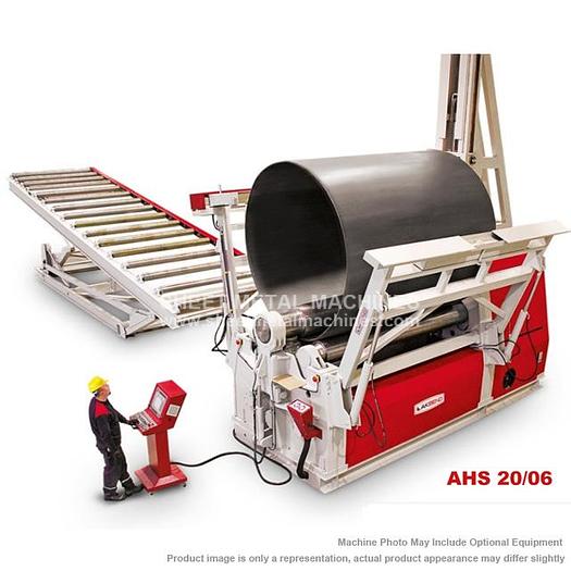 AKYAPAK 4-Roll Hydraulic Plate Roll AHS 20/06