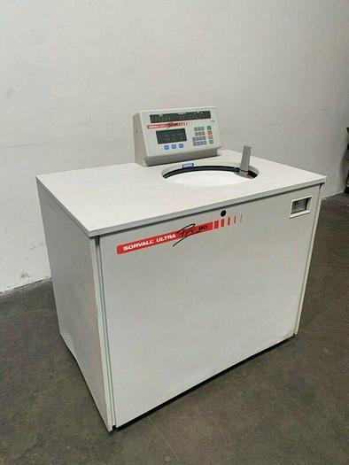 Used Sorvall Dupont Ultra Pro 80 Digital Refrigerated Centrifuge 200-240V Max RPM 80K