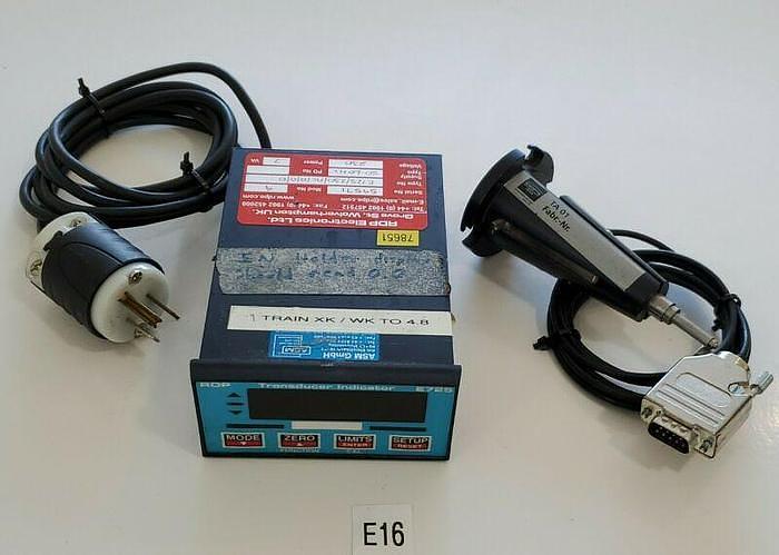 Used *PREOWNED* RDP E725 D-07739 Transducer Indicator Panel 230VA w/ TA 01 + Warranty