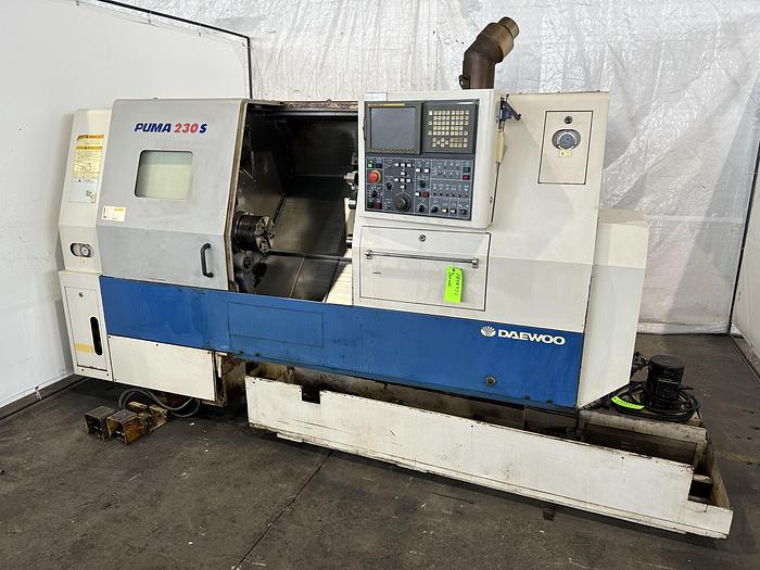 Used 2001 Doosan Daewoo  Puma 230 SB 2-Axis CNC Lathe